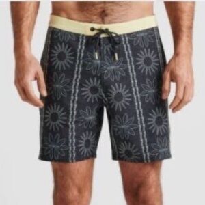 Roark The Chiller Boardshort in Tiare Dark Navy Size 30